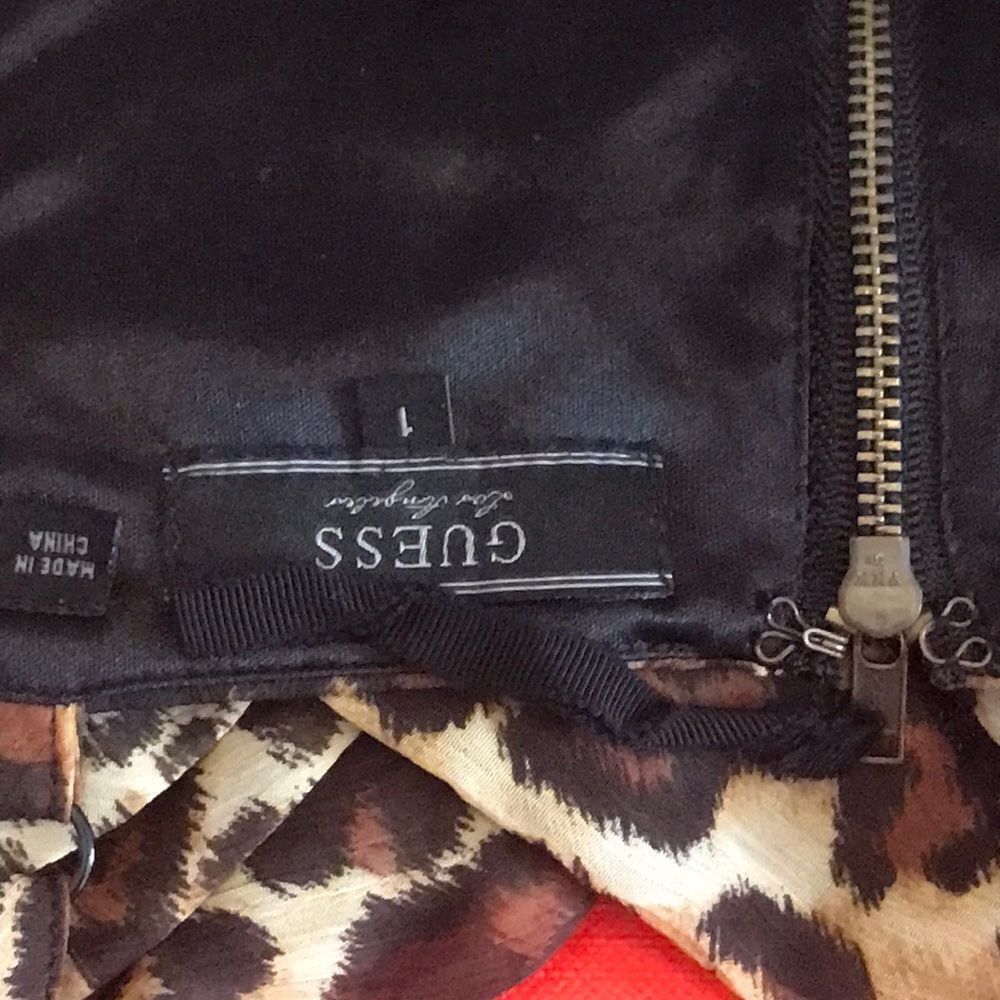 GUESS DRESS SIZE 1 LEOPARD - Picture 10 of 16